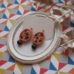 【12/25再販】魔女の集い、あるいはダンス【刺繍のピアス/イヤリング】