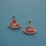 【 11/18 初出】春の標本C【刺繍のピアス/イヤリング】
