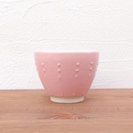 いっちん模様の湯のみ（桜色）