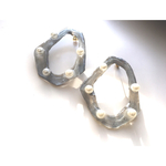 ごろごろパールシルバーピアス