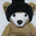 K様ご注文品♡ダッフィー♡黒のニット帽♡