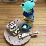 新作☆プレートにフルーツサンドとウインナーコーヒー☆