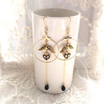 乙女な天使のハートピアス