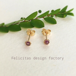  14kgf： petite pierce 2㎜ ：アメジスト