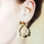 パールの しずくピアス/イヤリング