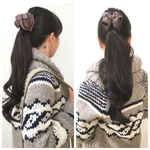 Locari掲載♡【受注製作 3】ふんわりAIRリボンで作る、正面リボンのバンスクリップ♡選べるカラー7色