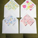 開けて嬉しい封筒16枚セット＊春の花たち