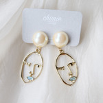 【noel.34】 Germany Vintage Pearlヴィンテージピアス・イヤリング