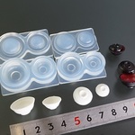 (S705)シリコンモールド　キッチン雑貨　どんぶり　食器　M・Sサイズ　3D　立体 