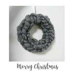 クリスマスニットリース Mサイズ