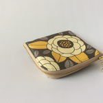 ＊受注製作＊　ミニ財布　Ｌ字ファスナー　 Bloom