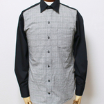 パパもお揃い＊グレンチェックのメンズシャツ