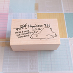 のんららスタンプ   しろくまHappiness【NS-006】