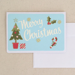 クリスマスカード  ＊merry Christmas＊ 封筒付き