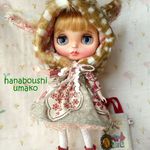 ＊専用＊クリスマス柄ワンピ×バンビ頭巾 ＊８点セット ＊ブライス ＊ blythe outfit ＊ワンピース・ブーツ・帽子＊