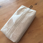 ☆リクエスト品☆箱なしティッシュケース＊ナチュラルベージュ＊ティッシュボックスカバー