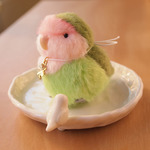 【reboran様様専用ページ】ちいさなぬいぐるみ　コザクラインコ