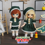 オビツ11：クリスマスカラーのセット（おんなのこA）