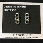 Design 3 chain Pierce SILVER925