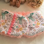 プリンセスの首元にふんわりなあったかさを*ボアプチマフラーorネックウォーマー＊北欧バンビとflower
