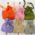 巾着袋 4点 アクセサリー入れ 小物入れ 色選択自由