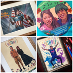 似顔絵 インテリア ADO