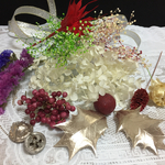 花材 クリスマス花材豊富セット