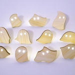 おばけパズルのLEDバッジ HINOKI