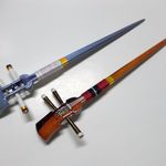 【sami1931様専用ページ】かんざし 「三味線」藤色６（秋色）/「三線」オリジナル5.1寸