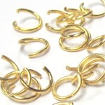 (300個) Cカン  7mm 線径約0.9mm - ゴールド