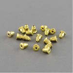 (100ペア / 200ヶ) ピアス ベルキャッチ -  ゴールド