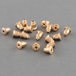 (50ペア / 100ヶ) ピアス ベルキャッチ -  KCゴールド