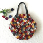 花モチーフのバッグ   Rose jardin　 