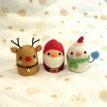 【yo様ご依頼品】✨🎄✨クリスマスの なかまたち✨🎄✨サンタ＊トナカイ＊雪だるま