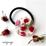《受注製作》薔薇のヘアゴム🌹