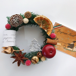 森からの贈り物 ミニクリスマスリース