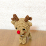 ☆トナカイ あみぐるみ☆
