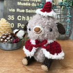 あみぐるみ＊クリスマスわんこ