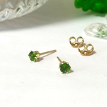 14KGF☆petit.bijouピアス・クロムダイオプサイト