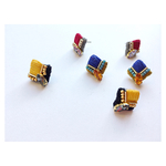 シカクボヘミアンピアス/イヤリング