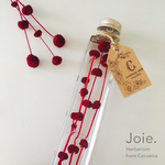 ピンポンフラワーバーガンディのハーバリウム