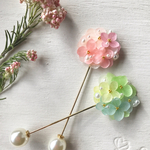 【monami様専用ページ❤︎】紫陽花❤︎ ピン ヘアバトン