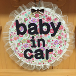 両面カーステッカー ベイビーインカー キッズインカー