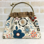 【drops49様オーダー品】ベンリー口金バッグ