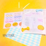 【手帳を書いていてほしくなったもの①】TODAY'S〜テープ&クッキーシール☆