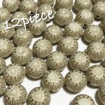 ♡再再販♡【12個→20個に♡】 増量中！アンティーク♡ハート柄ビーズ