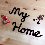 すずちゃん様専用 ウールレター Happy Half Birthday フォトプロップス