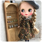 22cmドール コーデュロイワンピース