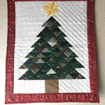 パッチワーク クリスマスタペストリー