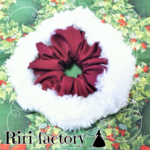 クリスマスサンタ🎄ボリューミーシュシュ✨